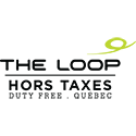 Logo de la boutique The Loop Hors Taxe de l'Aéroport international Jean-Lesage de Québec (YQB)