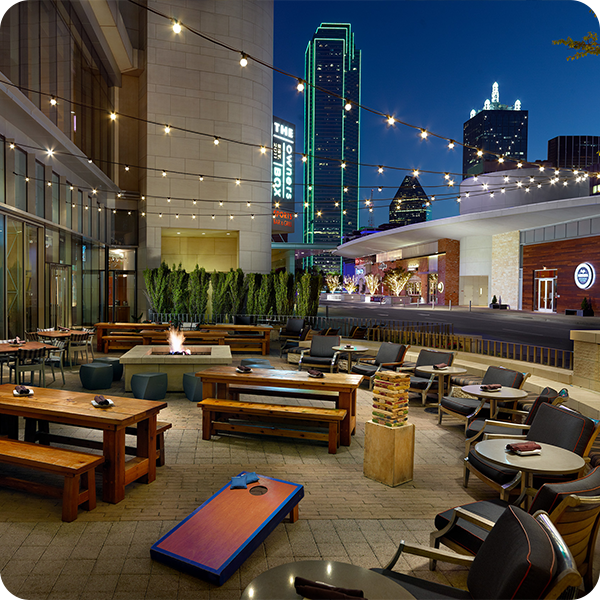 Downtown terrace