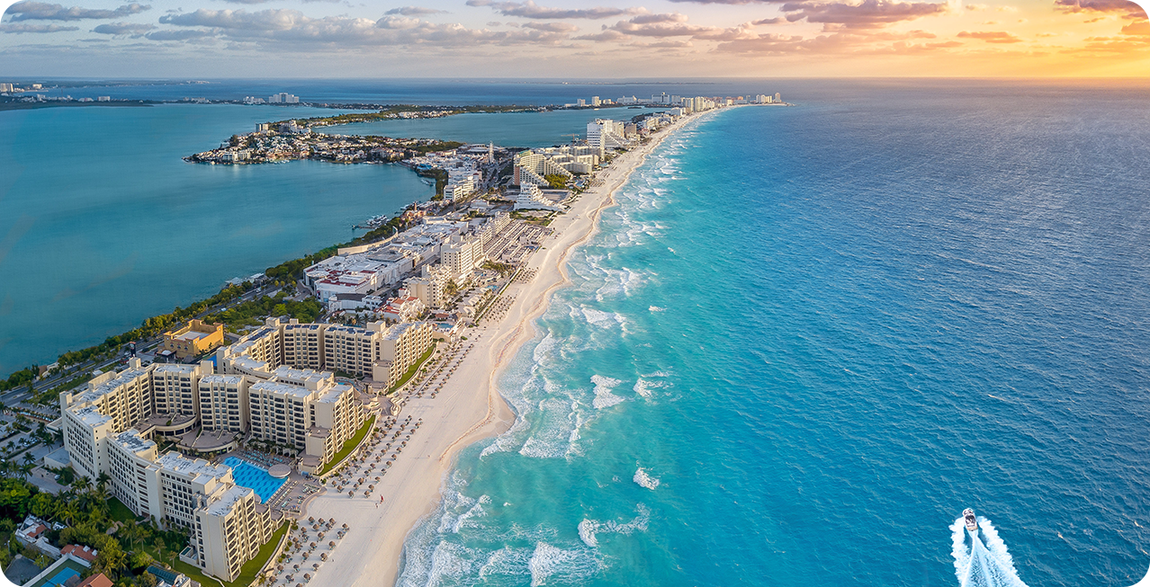 Cancún in Mexico