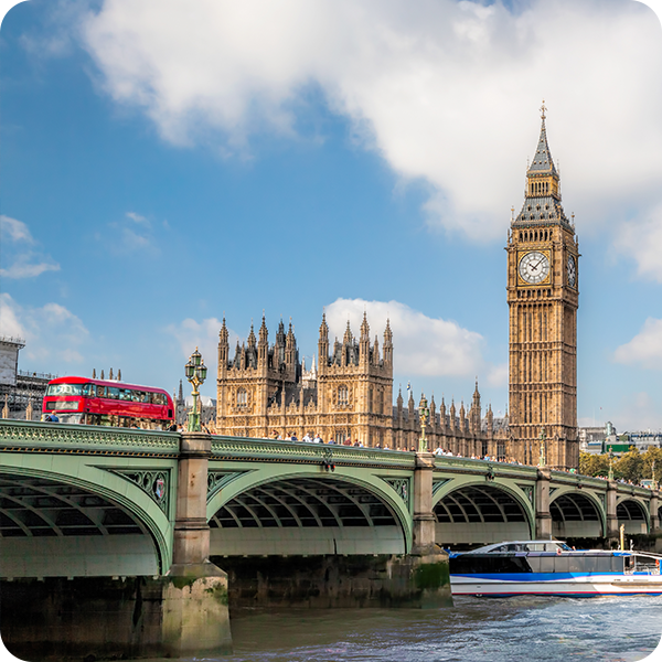 Vue de Big Ben à Londres